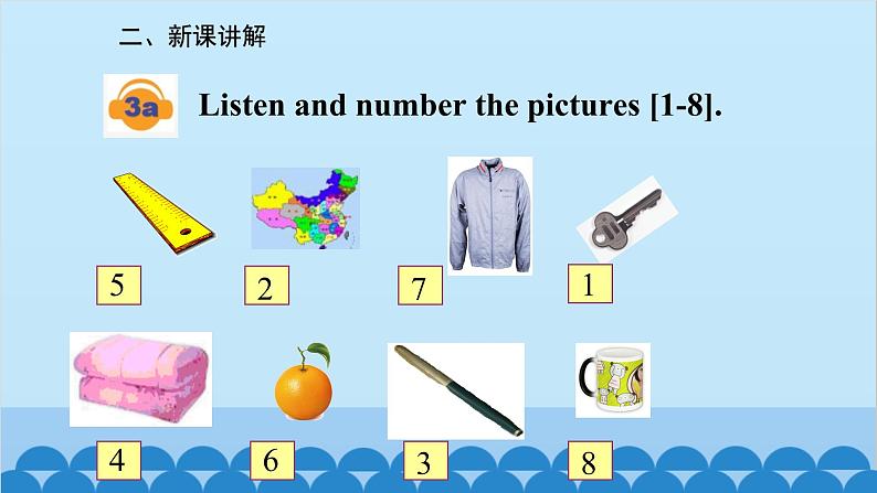 人教新目标版英语七年级上册 Starter Unit 2 What's this in English(3a-4d)课件03