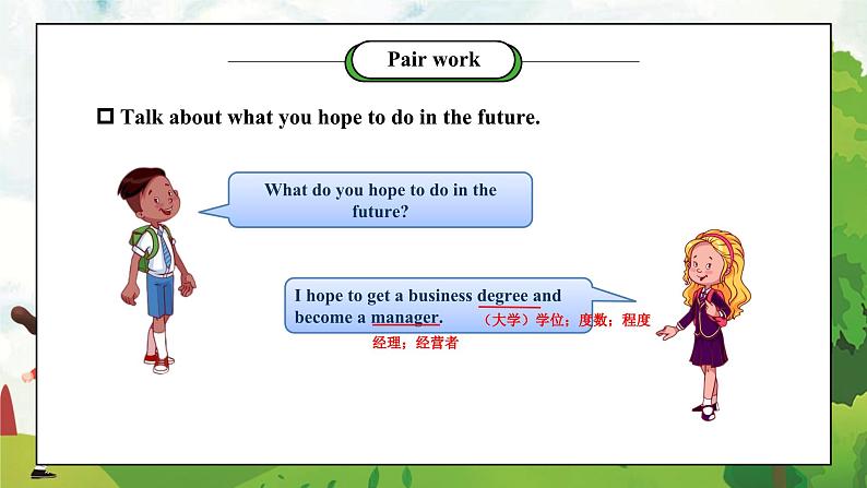 【核心素养目标】人教版初中英语九年级全册 Unit 14 I remember meeting all of you in Grade 7 Section B 1a-1e课件+教案+同步练习(含反思和答案)07