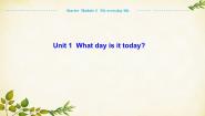 英语七年级上册Unit 1 What day is it today?图片ppt课件