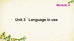 外研版英语七年级上册 Unit 3 Language in use Module4课件