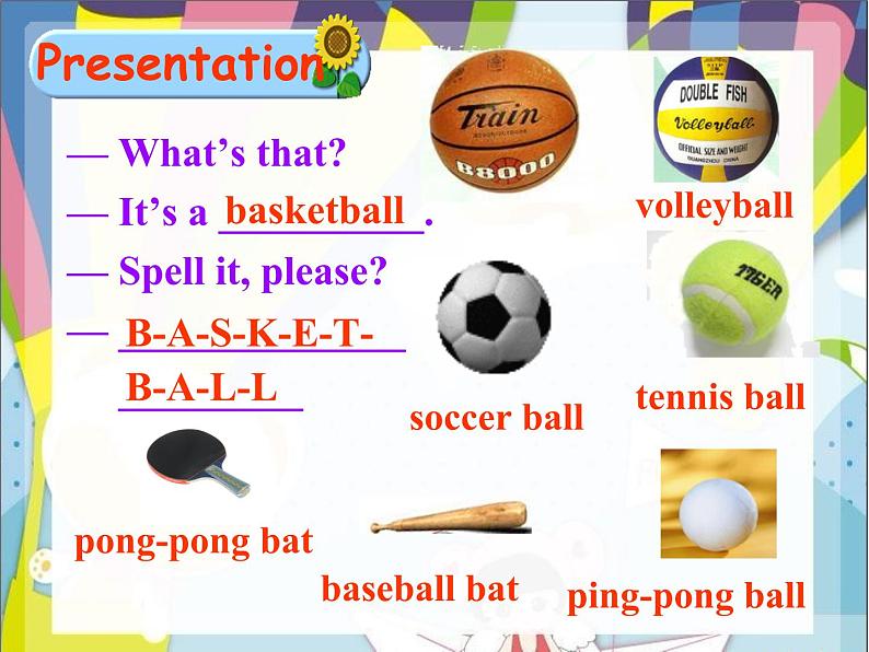 人教新目标版英语七年级上册 Unit 5 Do you have a soccer ball?Section A 1课件06