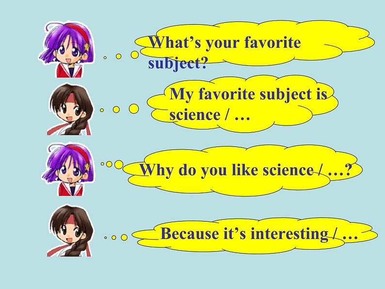 人教新目标版英语七年级上册 Unit 9 My favorite subject is science Section A2课件06