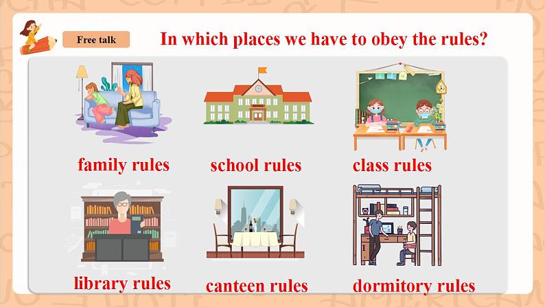 人教新目标版英语七下Unit 4《Don’t eat in class》1a-2c 优质课件+素材包04
