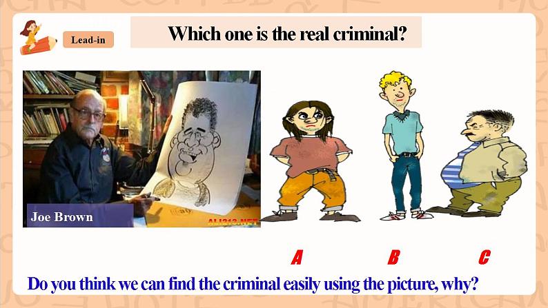 人教新目标版英语七下Unit 9《 What does he look like?》SectionB 2a-2c 阅读课件+素材包06