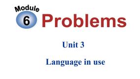 初中英语Unit 3 Language in use教课ppt课件