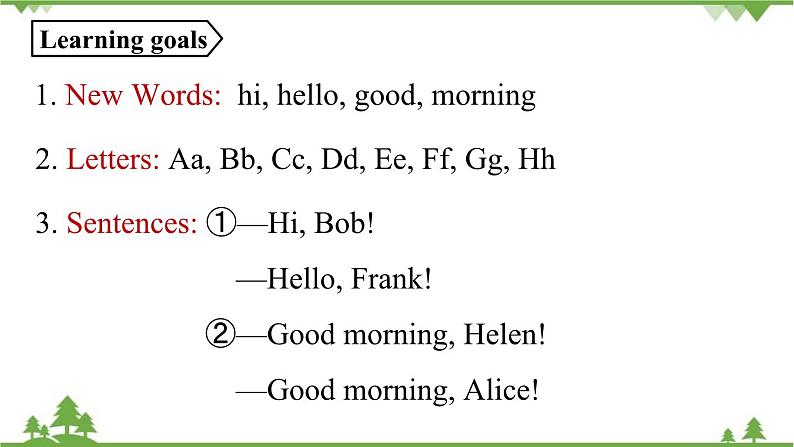 人教新目标版英语七年级上册 Starter Unit 1 Good morning!(1a-2e)(课件+音频)02