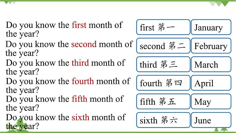 Unit 8 When is your birthday第一课时(SectionA1a-2e)第7页