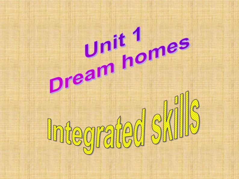 译林版英语七年级下册 Unit 1 Dream homes_(4) 课件01