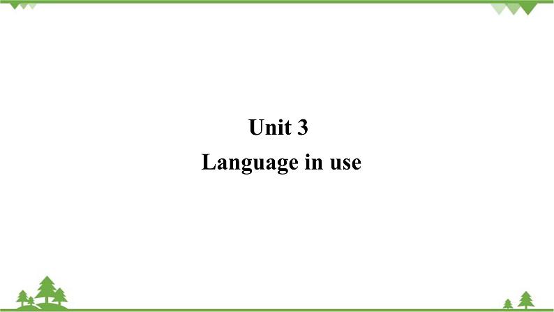 外研版英语七年级上册 Module 9 People and plancesUnit 3 课件02