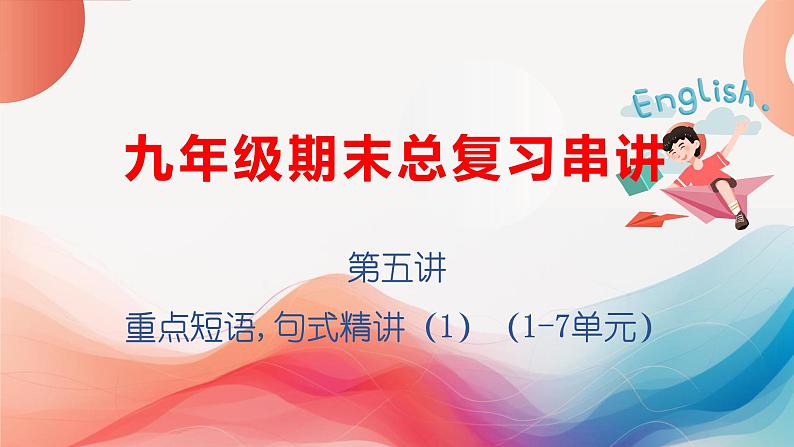 专题05:短语 & 重点句式01(Units 1-7)【考点串讲】-2023-2024学年九年级英语上学期期末考点全预测(人教版)课件PPT01