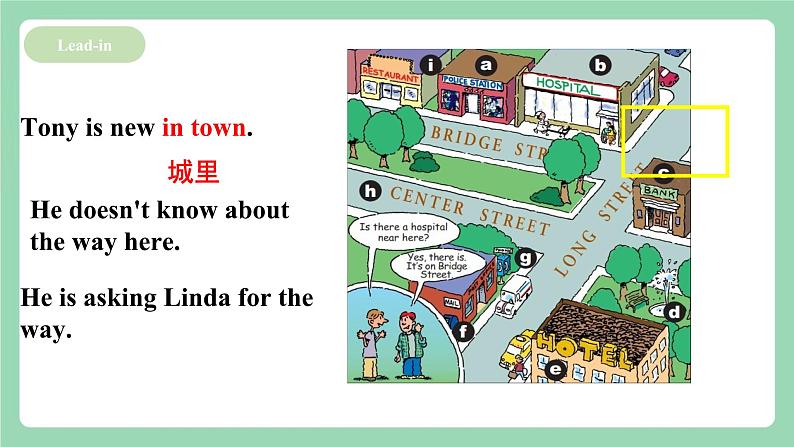 人教新目标版英语七下Unit 8 《Is there a post office near here 》SectionA 2d&Grammar focus-3c课件第4页