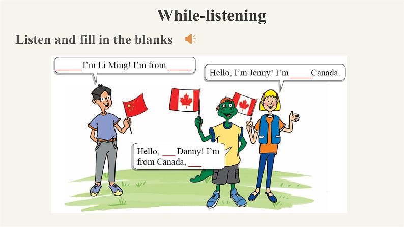 2023-2024学年英语冀教版七年级上册 Unit 1 Lesson 1 课件(七上)第6页