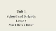 冀教版七年级上册Lesson 5  May I Have a Book?图片课件ppt