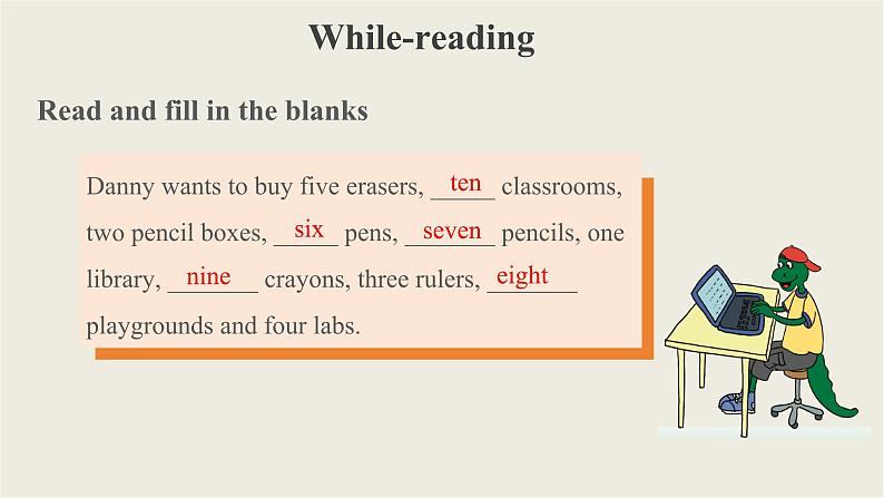 2023-2024学年英语冀教版七年级上册 Unit 1 Lesson 6 课件(七上)08