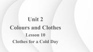 初中英语冀教版七年级上册Lesson 10  Clothes for a Cold Day课文配套课件ppt