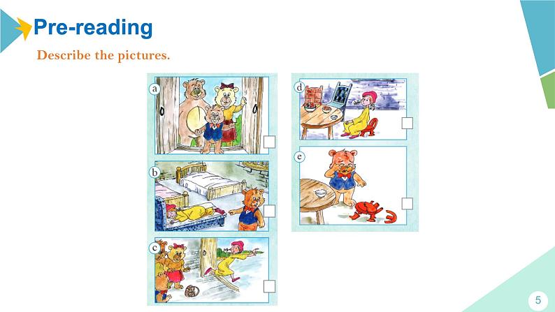 Unit 2 Goldilocks hurried out of the house.(课件)第5页