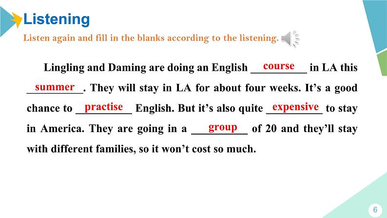 外研版八年级英语下册 Module7 Unit 1 Please write to me and send me some photos!(课件)06