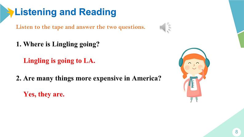 外研版八年级英语下册 Module7 Unit 1 Please write to me and send me some photos!(课件)08