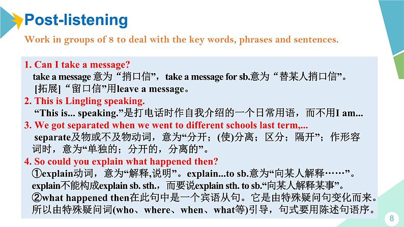Unit 1 Could I ask if you’ve mentioned this to her(课件)第8页