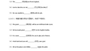 初中英语外研版 (新标准)九年级下册Module 7 English for you and meUnit 1 Have you ever been to an English corner?综合训练