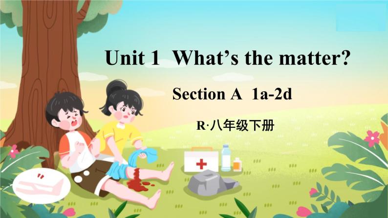 Unit 1 第1课时（A 1a-2d） 8年级人教英语下册{课件+导学案]01
