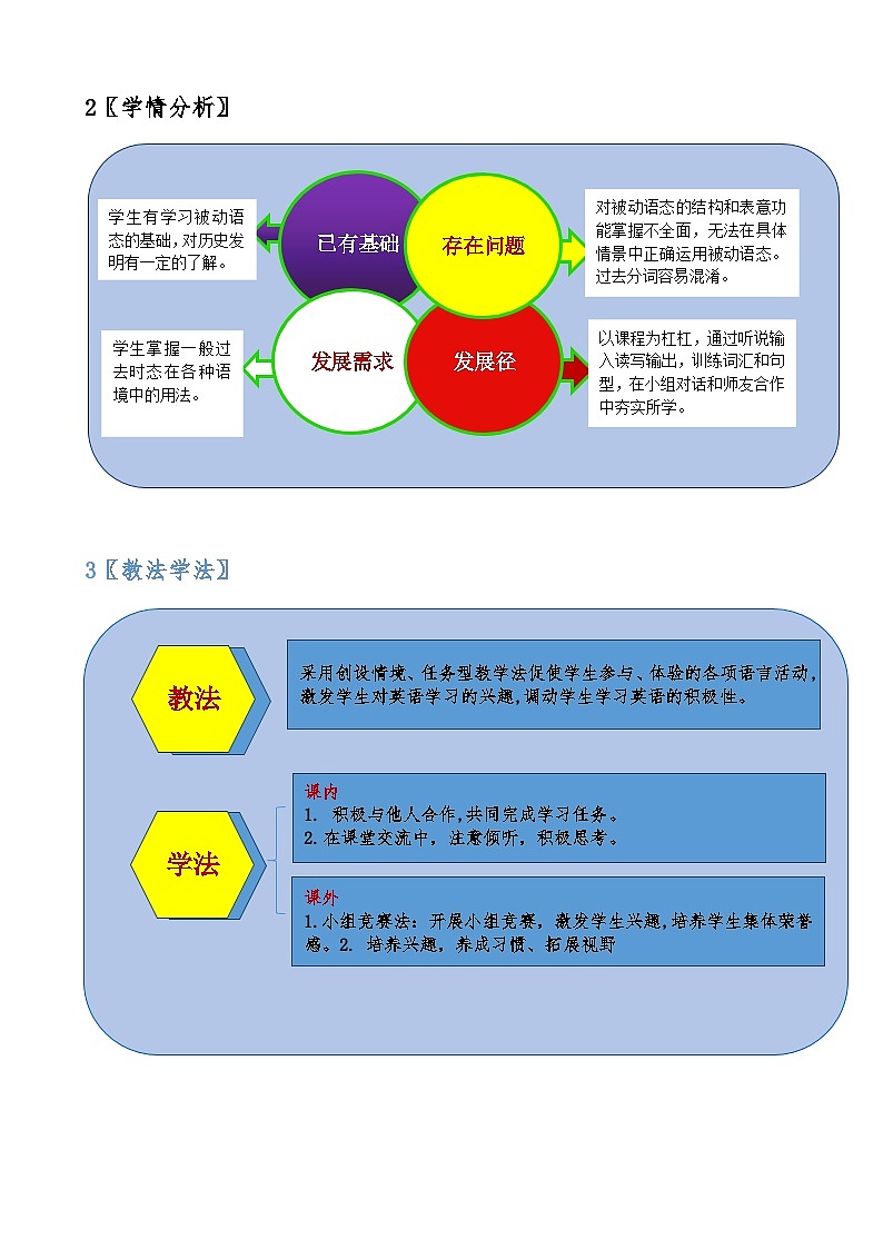鲁教版初四英语大单元备课教案U1(含详细分开的课本录音)03