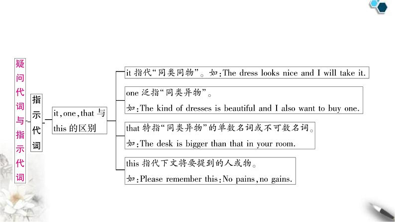 中考英语复习专题一词类考点四代词知识点3疑问代词与指示代词教学课件第4页