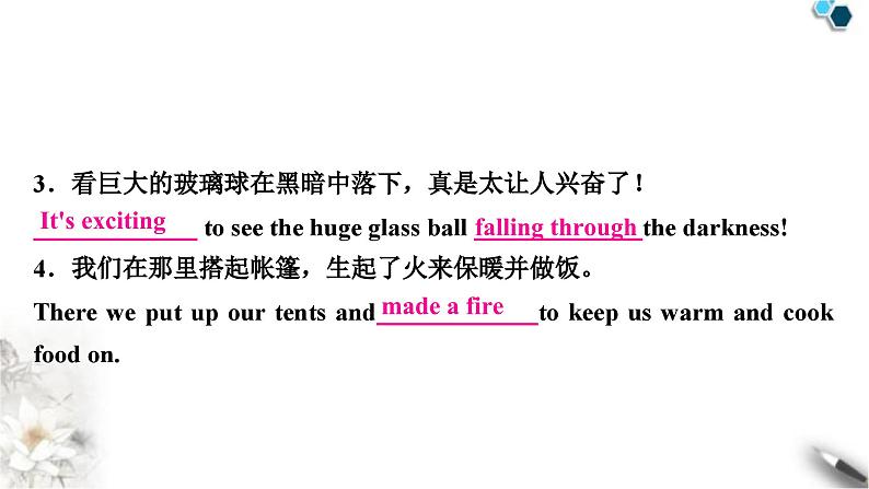 中考英语复习专题四书面表达话题写作指导(三)——假期活动教学课件第7页