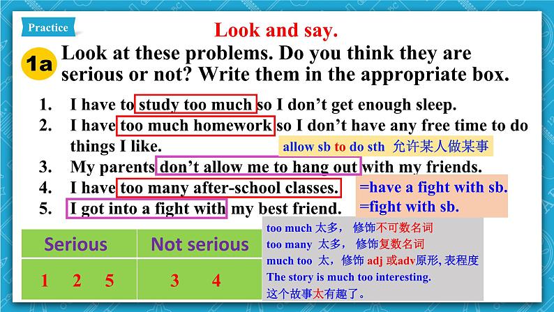 人教新目标版英语八年级下册Unit 4《 Why don't you talk to your parents》Section A 1a-2d 课件+音视频+语言点精讲精练(含答案)07