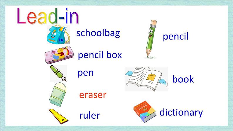 人教版七年级英语上册课件 Unit 3 Is this your pencil?第1课时(Section A 1a-1c)03