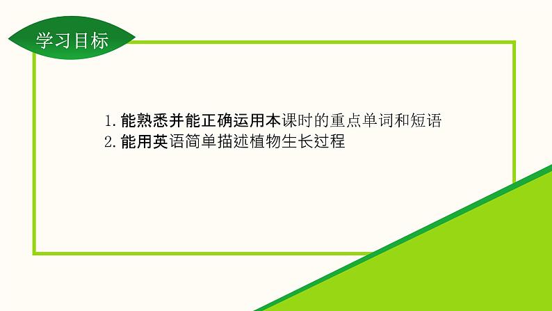 Unit 2 Lesson 12 Danny’s plant 课件 冀教版英语八年级下册03