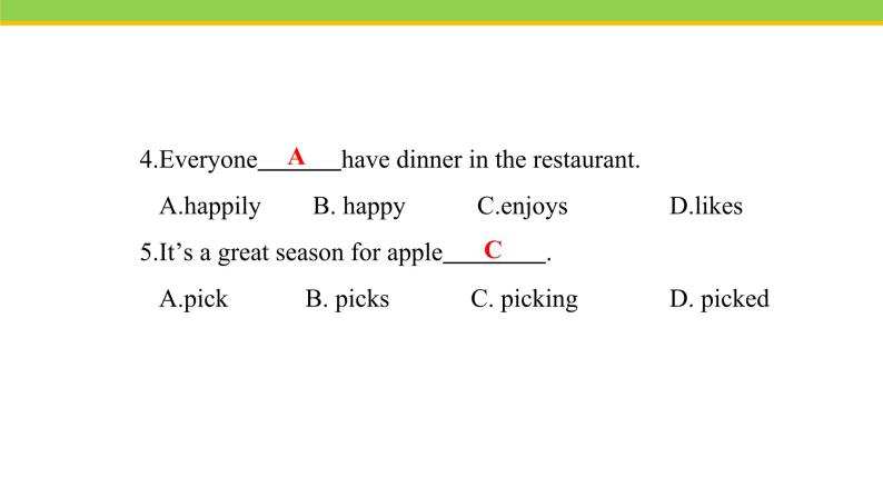 Unit 6 Lesson 33 Kim's Favourite Season 课件冀教版英语七年级下册05