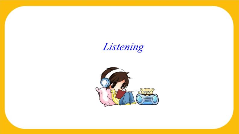 7.3 Listening and Speaking【课件】牛津版本 初中英语七年级下册Unit7 Poems02