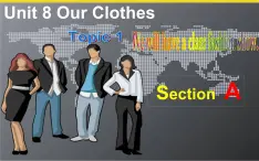 Unit 8 Our Clothes Topic 1 Section A课件初中英语仁爱版八年级下册