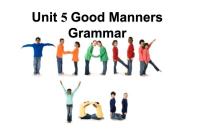 牛津译林版八年级下册Unit 5 Good mannersGrammar图片课件ppt