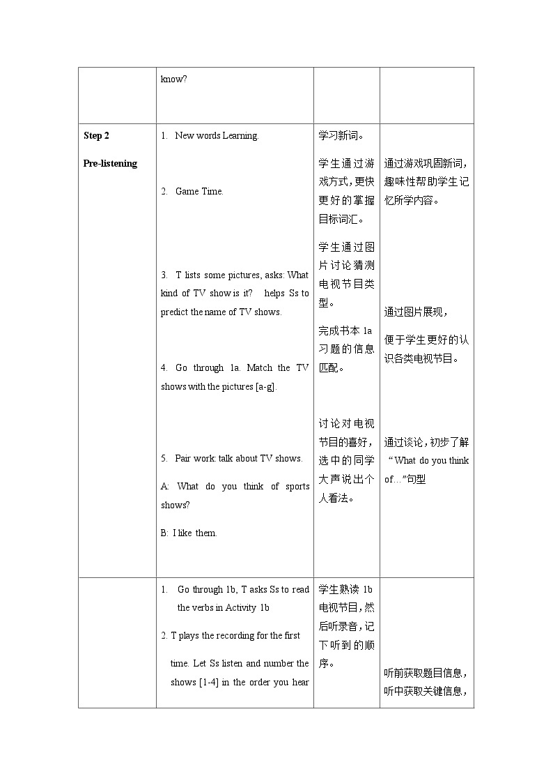 Unit 5 第1课时 Section A (1a-2d)(教学设计)-八年级英语上册同步备课系列（人教新目标Go For It!）02