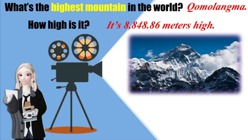人教版初中英语八下Unit7《What's the highest mountain in the world》SectionA(3a-3c) 小阅读课件+素材06