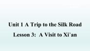 冀教版七年级下册Lesson 3  A Visit to Xi'an图片课件ppt