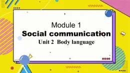 沪教牛津英语8下 Module 1 Unit 2 Speaking & Writing PPT课件