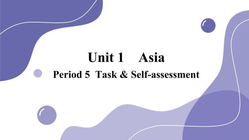 译林牛津英语9下 Unit 1 Period 5 Task & Self-assessment PPT课件01