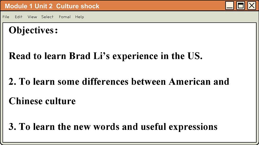 滬教牛津版英語九下 UNI T 2 Culture shock(課件PPT)第2頁