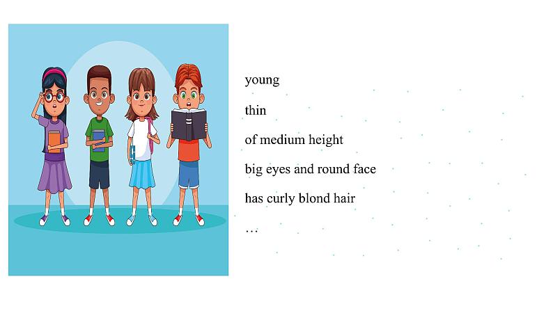 人教新目标英语七下Unit9 What does he look like 第四课时 Section B (2a-2c)课件+教案+素材包04