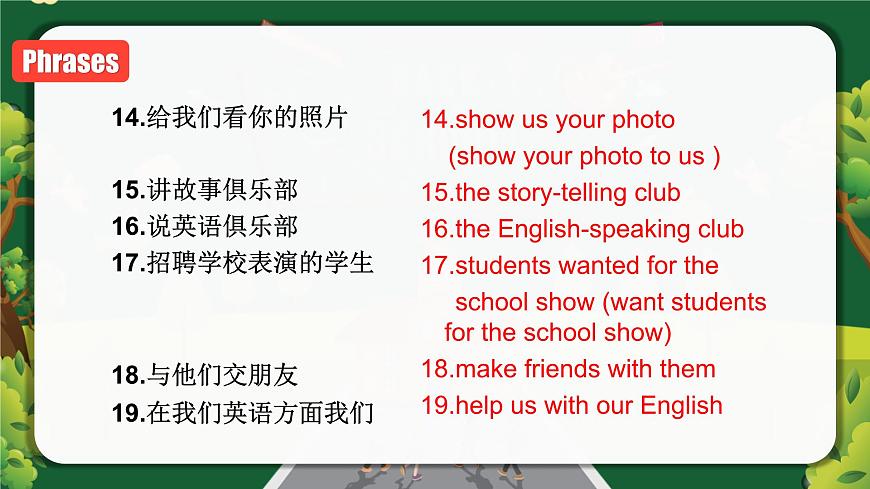 Unit 1 (單元復(fù)習(xí)課件) 人教版英語(yǔ)七下第6頁(yè)
