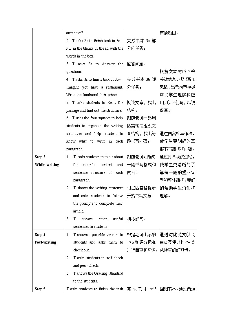 Unit 10 第5课时 (Section B 3a-SC) 课件+教案 人教版英语七下02