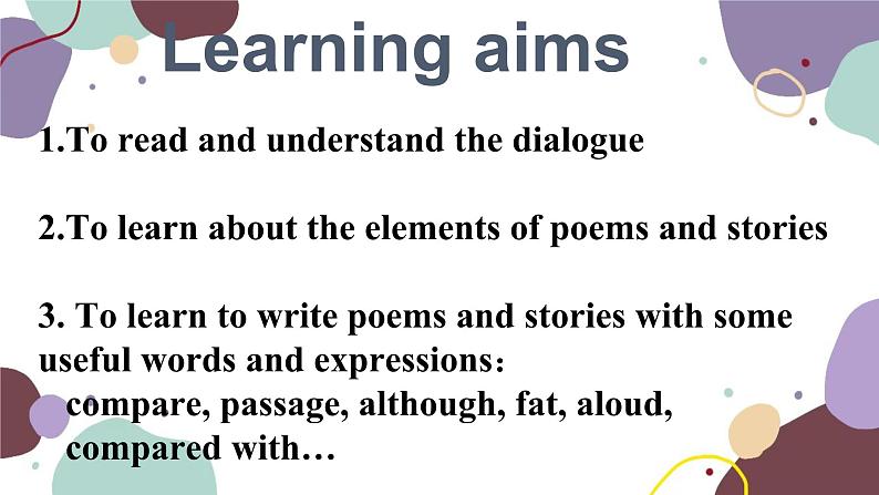 冀教版英语九年级上册 Lesson19 A Story or a Poem课件07