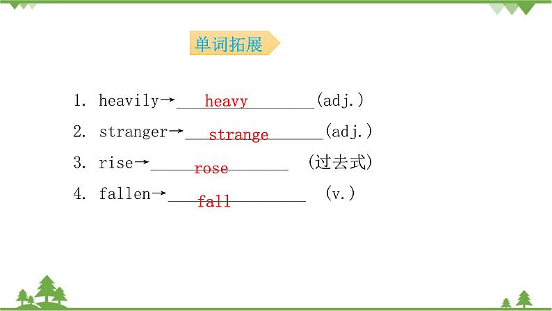 Unit5 Section A 背默本第5页