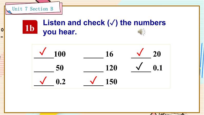 Unit 7 Section B 1a-1d 人教版英语八年级下册【PPT课件+教案】07