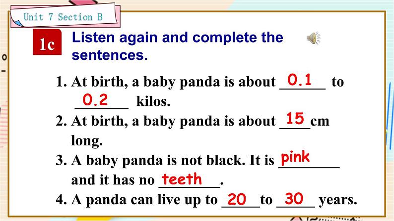 Unit 7 Section B 1a-1d 人教版英语八年级下册【PPT课件+教案】08
