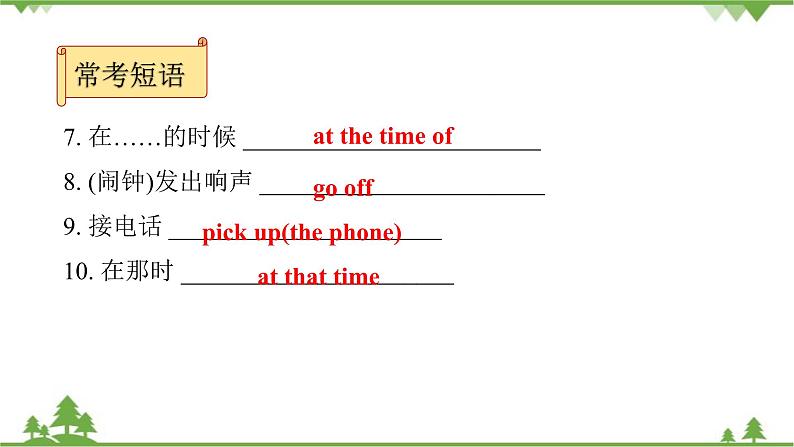 人教新目标(Go for it)版英语八年级下册 Unit 5 What were you doing when the -Section A (1a~2d)课件05