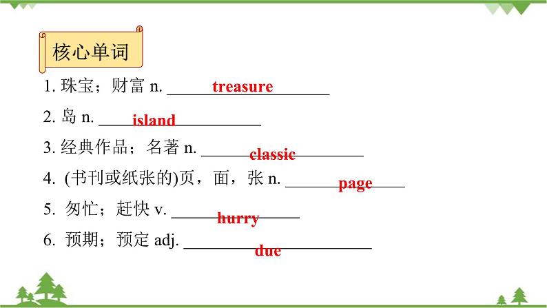 人教新目标(Go for it)版英语八年级下册 Unit 8 Have you read Treasure Island yet-Section A (1a~2d)课件04
